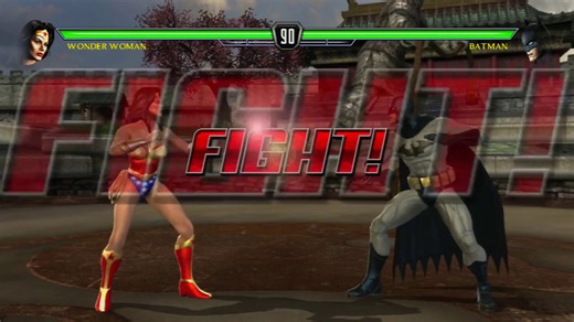 MK vs DC battles - Wonder Woman vs Batman [rematch]