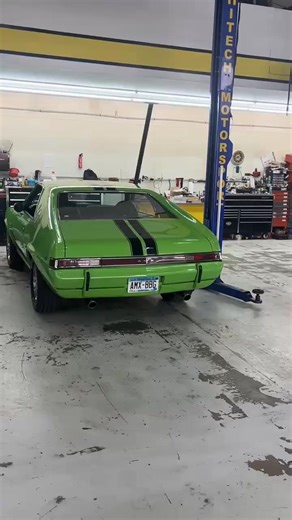 Steven Johnson- Just refreshed my 1969 AMX Big Bad Green 390 4spd. Hi Tech Motorsports in Elk River Mn did the work. Great job! Now the snow is gone here so its time to cruise! Thank you. | AMC Rambler Club