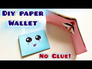 DIY Paper Wallet That Actually Works! | No Glue, No Tape, Super Easy Craft🥹