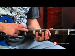 Diminished Two-Hand Tapping - Electric Guitar Lesson - Guitar Tricks 75