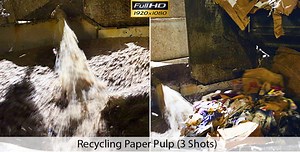 Recycling Paper Pulp