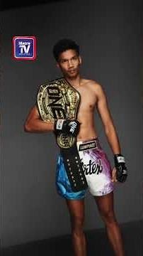 Aliff Rakib cipta sejarah, juara dunia interim ONE Strawweight Muay Thai