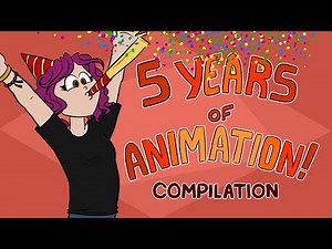 5 years of animation! COMPILATION - Markiplier, Jacksepticeye, Pewdiepie, Game Grumps, and more!