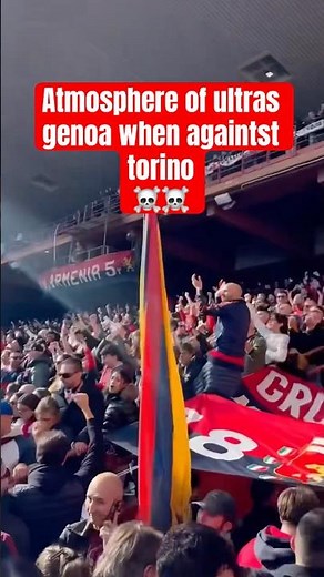 INSANE Genoa Ultras Show 🔥😱 | Genoa vs Torino Atmosphere Was UNREAL! | Serie A Ultras
