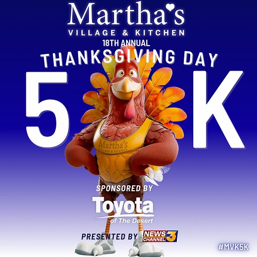 Martha's Village & Kitchen 20th Annual Thanksgiving Day 5K