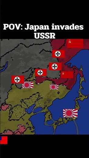 Japan Vs USSR (WW2) in Ages of Conflicts #agesofconflict #history #map #ww2games
