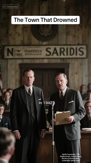 The Tennessee Town That Drowned But Never Died #TennesseeStoryVault #SardisTN #TVAHistory #DecaturCounty #LostTownsOfTennessee