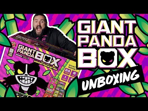 Our BIGGEST Fireworks Finale Set® Box... GIANT PANDA BOX! | Red Apple® Fireworks