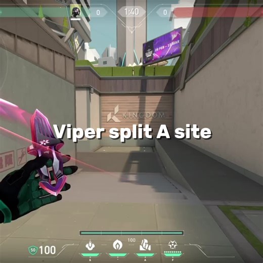 Mastering Viper on Split A Site in Valorant