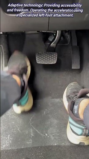 Left Foot Accelerator Attachment: Adaptive Driving Control Solution