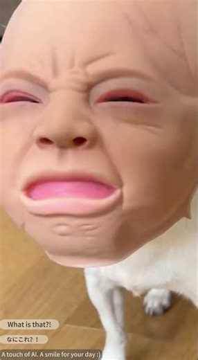 Dog Prank Gone Right 😭 Mask Scares Sleeping Dog EP.1 #funnyanimals #fyp #viral