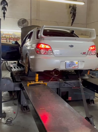 2007 Subaru Sti Hawkeye 500hp dyno pull | Credits: mcederna (on ytb) #passionauto#automobile