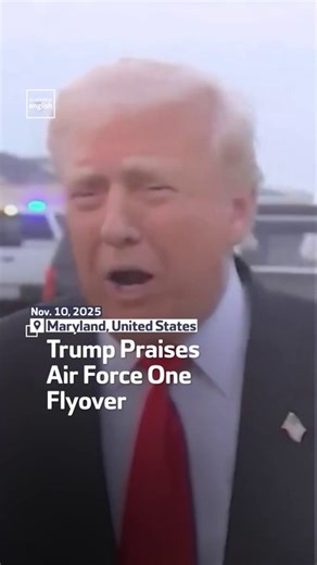 Trump Praises Air Force One Flyover