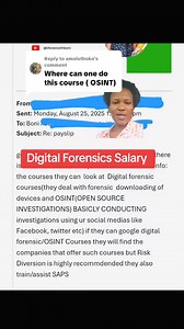 31K views · 164 reactions | Digital Forensics Salary | Boni Xaba | Facebook