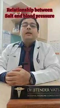 Namak aur BP ka kya connection hai? Doctor explains in 2 min #doctoroncall #onlinedoctor
