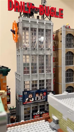 Do you add LEGO Superhero Modular Buildings to your LEGO City? #lego #legocity