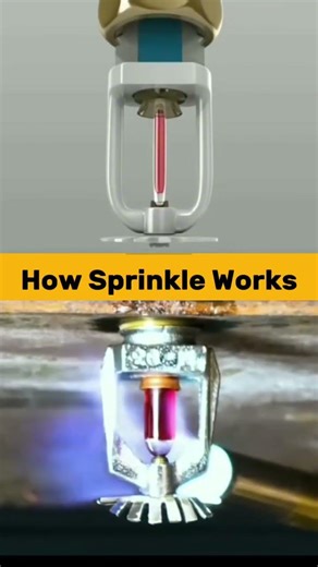 Sprinkler Working Mechanism Design#Engineering #Mechanical #HowItWorks #sprinkler #mechanic