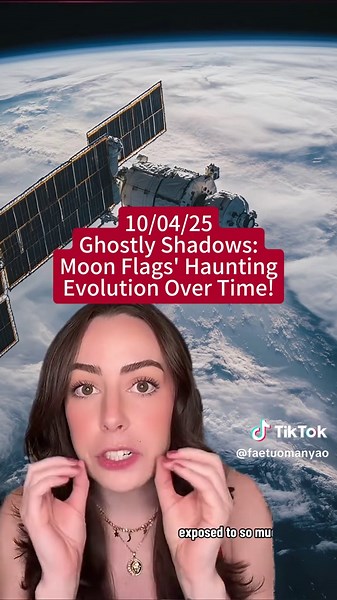 Ghostly Shadows: Moon Flags' Evolution Over Time