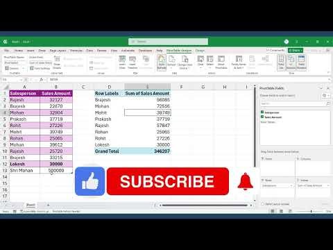 This Simple Trick Makes Your Pivot Table AUTO-REFRESH Like Magic!
