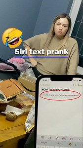 701K views · 3.7K reactions | The Siri Text Prank  | Dan Lawrence | Facebook