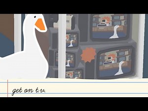get on tv [ Untitled Goose Game FAST Walktrough ]