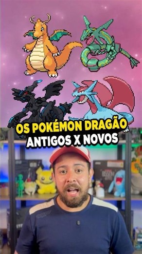 Old vs. New Dragon Pokémon #pokemon