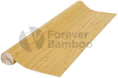 Bamboo Wall Paneling Natural Raw 4' x 8'