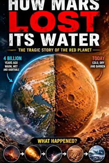 HOW MARS LOST ITS WATER🌊
