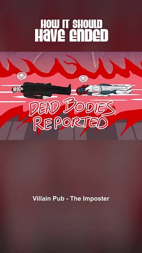 Villains Doing Their Tasks. Clip from Villain Pub - The Imposter. Full episode on our channel. #villainpub #hishe #amongus #parody #cartoon | How It Should Have Ended