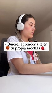 Tutorial en YouTube🎒Búscame cómo Hebras Crochet | Hebras Crochet