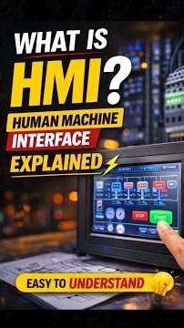 What is HMI? | Human Machine Interface Explained #hmi #hmiprogramming#industrialautomation#electric