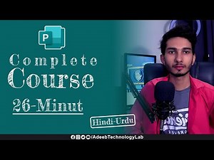🔴 Microsoft Publisher Complete Tutorial for Beginner | Full Course | FREE Online Excel course | Urdu