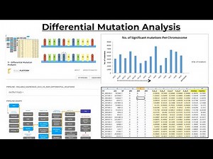 Tutorial on Differential Mutation Analysis on T - Bioinfo Platform