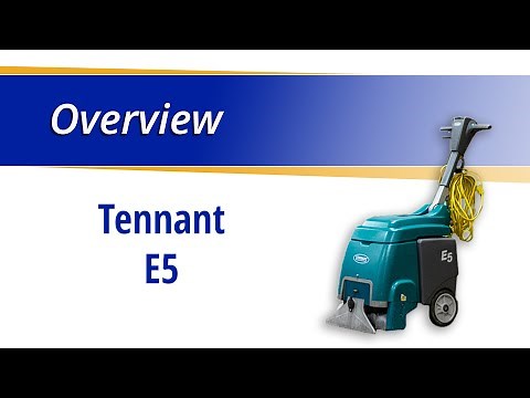 USA-CLEAN Overview on the Tennant E5