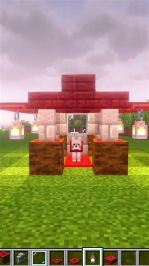 Minecraft | Realistic Pet House 🐶#minecraft #shorts