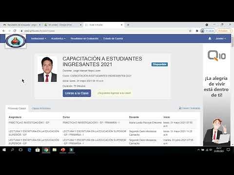 INGRESAR A LAS AULAS VIRTUALES Q10 - MODO ESTUDIANTE