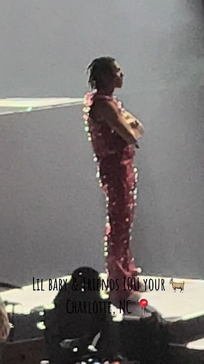 I run with them snakes 🐍👎🏾🗣️ @Lil Baby #ioutour #lilbaby #itsonlyustour #concert #charlottenc #viral