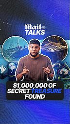 A million dollars of spanish treasure found