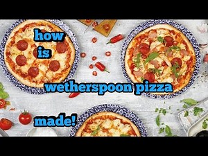 How is wetherspoon pizza made? This is how!