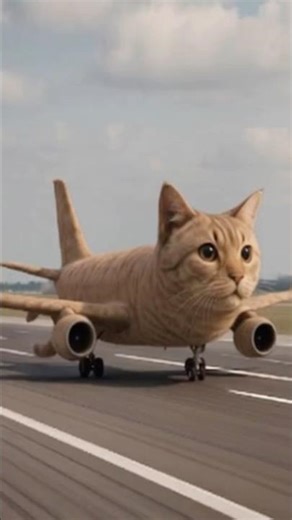 Flying Cat Plane 🐱✈️ Funniest Cat Video Ever|#catshorts#cute#viral