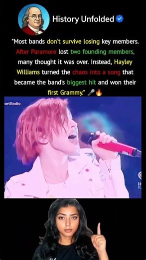 The Song That Saved Paramore 😳 #Paramore #HayleyWilliams #historyunfolded