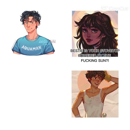 Frank was still stuck in the Chinese handcuffs #percyjacksonedits #heroesofolympus #riordanverse