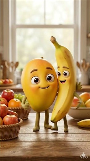 Mango Banana #trending #health #aivideo #ytshorts #viral #bhoot #restoration #rust #bacchon #clean