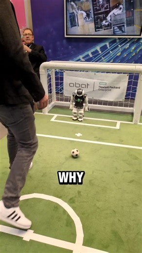 Never Underestimate This Tiny Robot's Incredible Skills! 🤖⚽ #RobotSkills #ViralTech