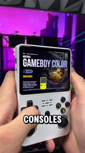 Miss classic gaming? The R36S puts thousands of retro titles in your pocket. #retrogaming #gameboy #r36s #gaming #console