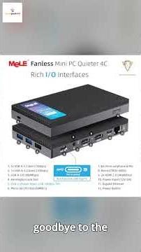 MeLE Mini PC: Meet Your New Silent Work Companion! 🖥️✨ Say Goodbye to Noisy Distractions! 🌟🔇