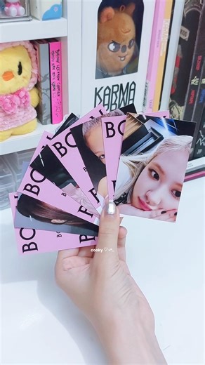 🌸•°.. Kpop DIY • BLACKPINK BORN PINK Photocards ♡ #kpopdiy #blackpink #photocards