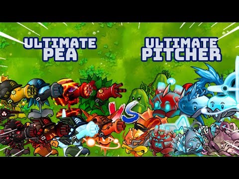 PvZ1 Fusion 3.2 Challenges!!! Team ULTIMATE PEA vs Team ULTIMATE PITCHER | Who Will Win???