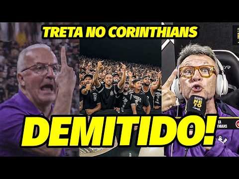 “TRAIDOR SAF%DO..VAG%BUNDO..” O DED0 NA CARA APÓS BRlGA COM CORINTHIANO NA DEMISSÃO DE DORIVAL