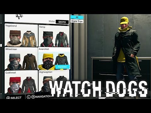 Watch_Dogs: How to Change Outfits!